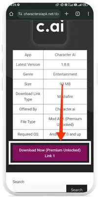 Character AI Mod APK Downloading and Installing guides in Android mobile