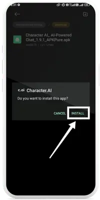 Character AI Mod APK Downloading and Installing guides in Android mobile