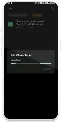 Character AI Mod APK Downloading and Installing guides in Android mobile